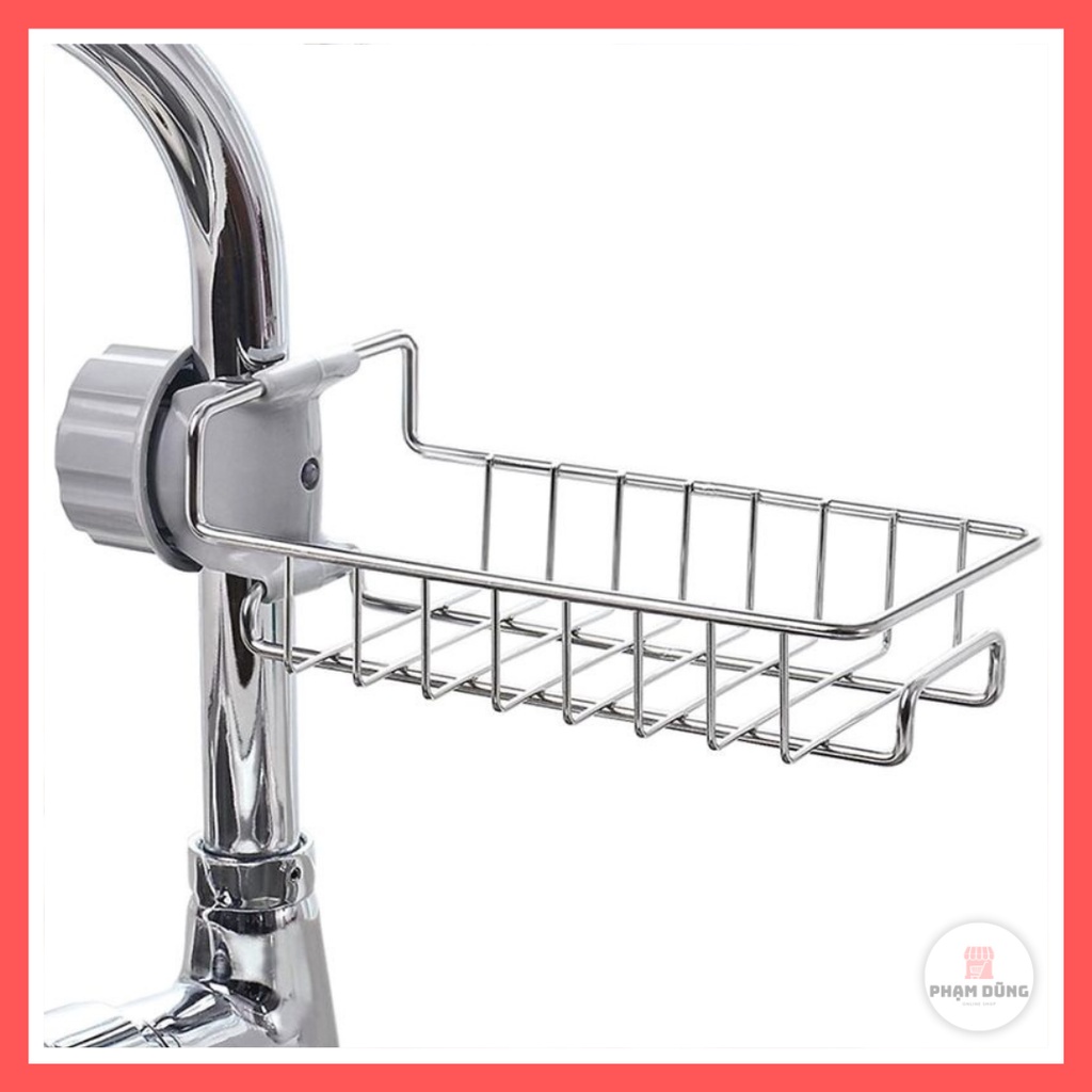 Kệ đựng đồ rửa chén gắn vòi , kệ để đồ nhà tắm tiện lợi