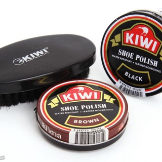 Si đánh giày KiWi Thái Lan màu Nâu và Đen