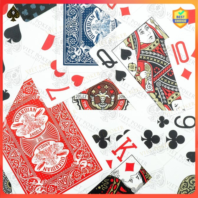 Bài nhựa Poker Texas Hold'em 777 - chống cong, chống nước hoàn hảo