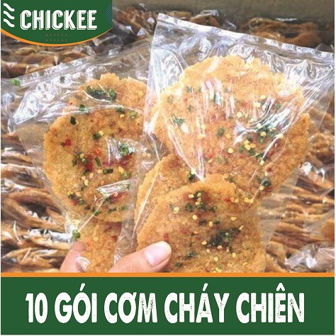 [COMBO 10  GÓI CƠM CHÁY NƯỚC MẮM SIÊU NGON