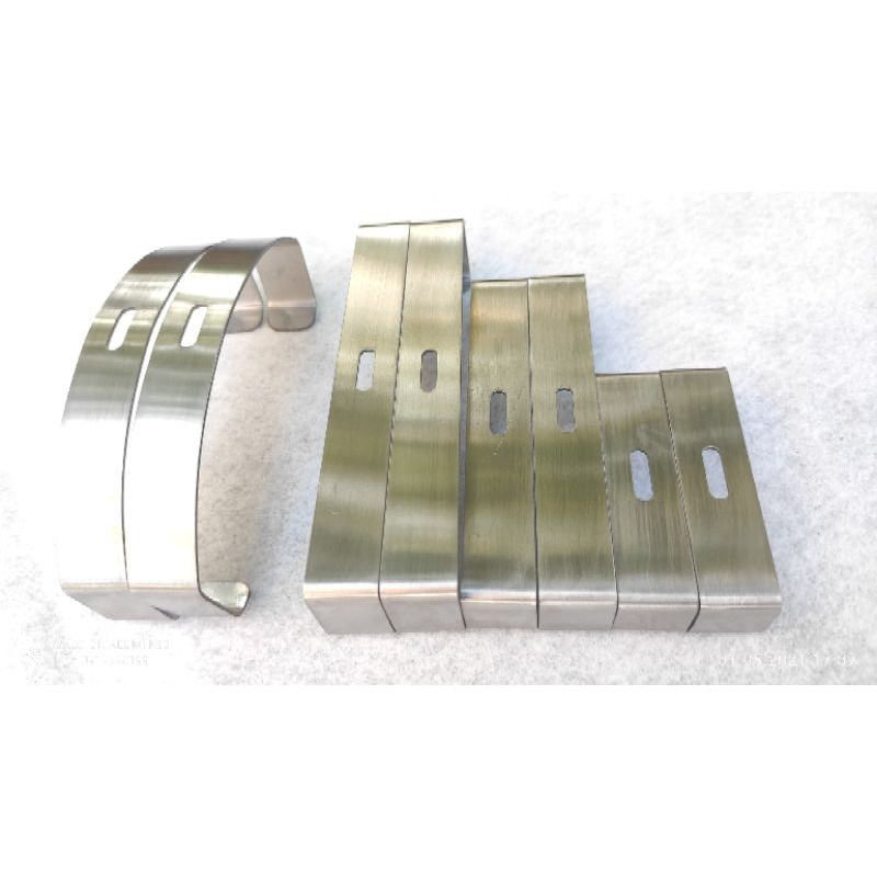 Bộ kẹp đèn inox  hda