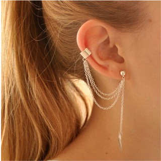 Khuyên tai dây xích kiểu đeo 1 bên