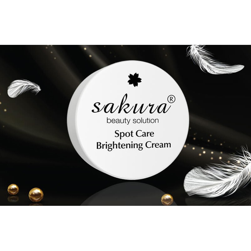 Kem dưỡng trắng da Sakura Spots Care Brightening Cream 10g