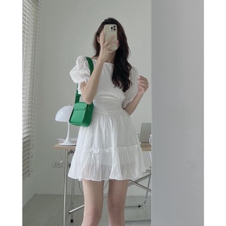 Đầm hở lưng, Váy xốp hở lưng chun sau