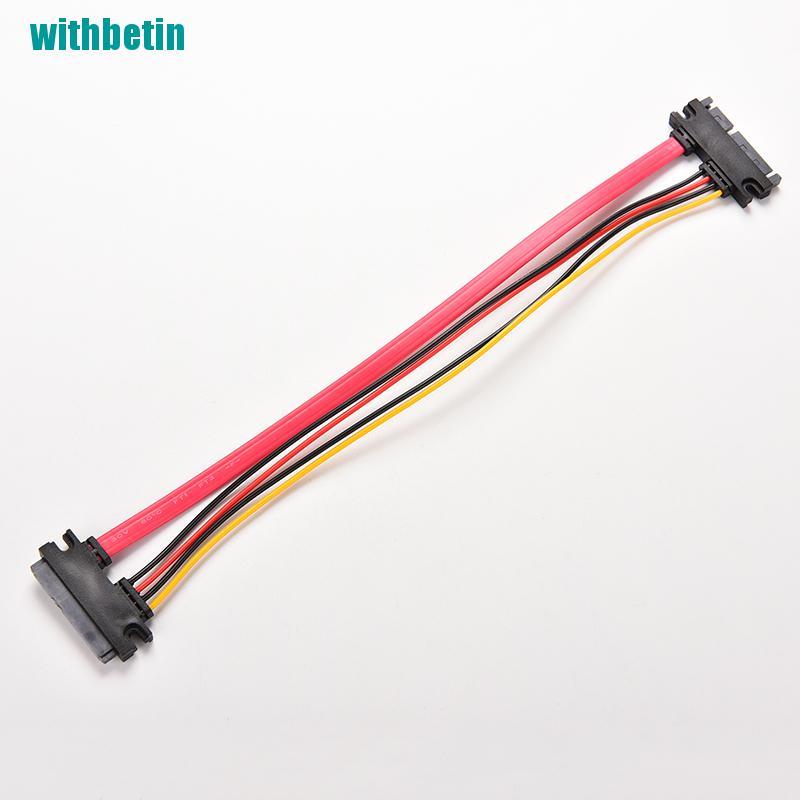 Dây Cáp Mở Rộng 12 Inch Male Sang Female 7 + 15 Pin Sata