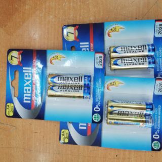 PIN MAXELL AA vỉ 2 viên