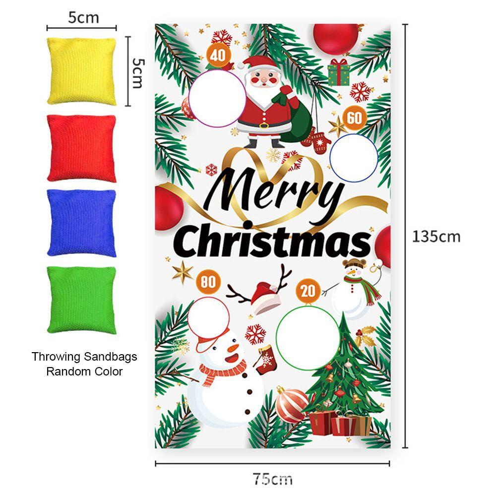 Cờ Trang Trí Giáng Sinh 2022 Hình Ông Già Noel / Người Tuyết An Toàn Cho Người Lớn Và Trẻ Em