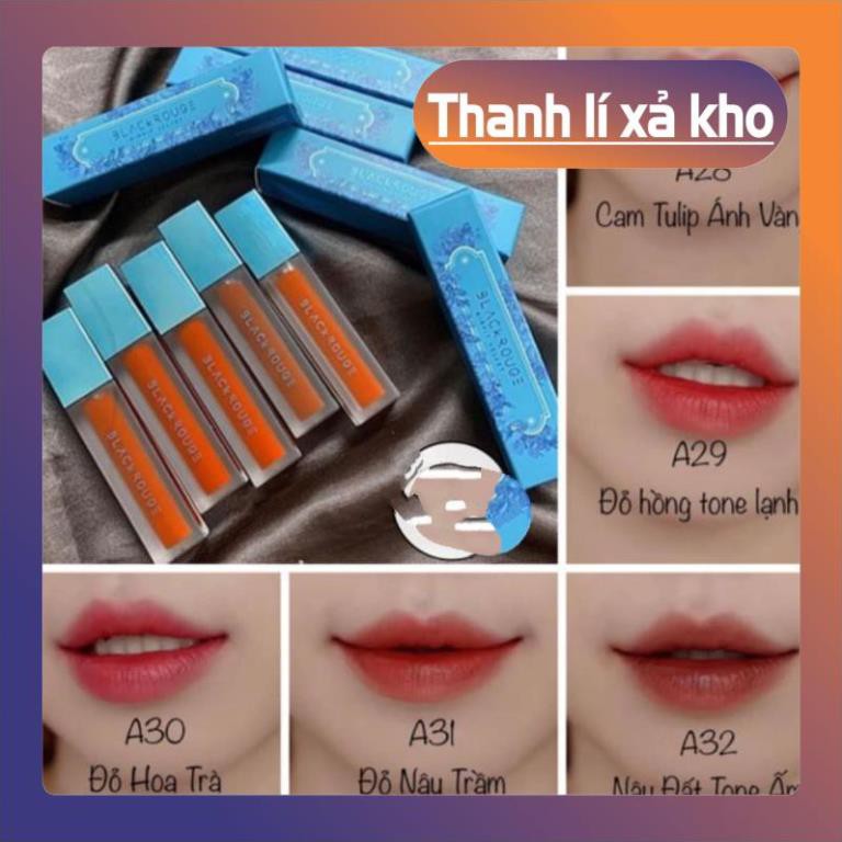 [ Big Sale ] Son Black rouges A32 Hàng handmade son kem siêu lì  [ Combo Sale ]