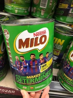 Sữa milo úc
