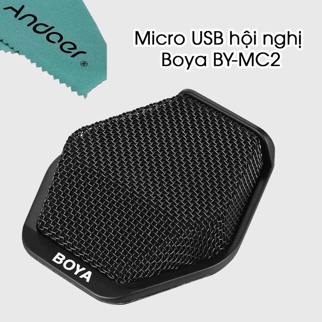 Micro hội nghị họp trực tuyến Boya BY-MC2 - Micro cổng USB