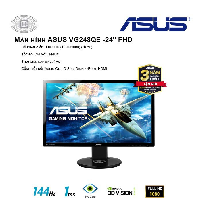 Màn hình Asus VG248QE | WebRaoVat - webraovat.net.vn