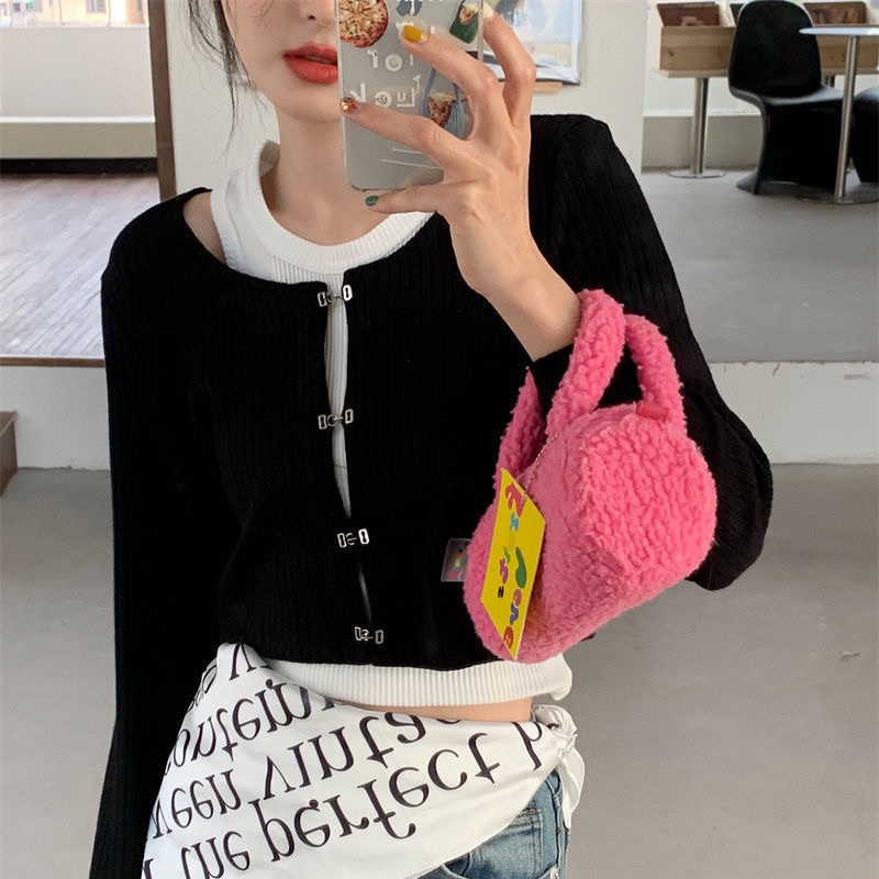 Set áo len tăm móc tocjean gài đặc biệt