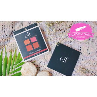 Má hồng 4 ô elf studio blush palette