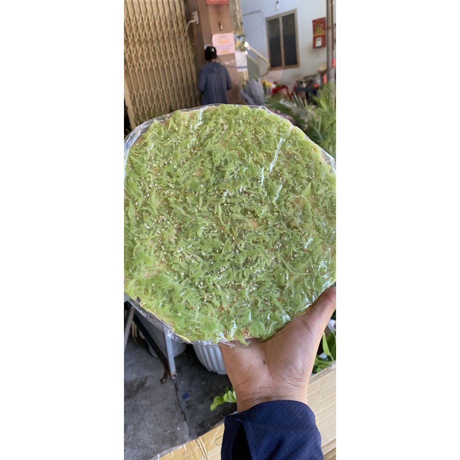 COMBO 3 GÓI BÁNH TRÁNG DỪA NON LÁ DỨA SIÊU NGON - vị lá dứa ( gói 200gr )