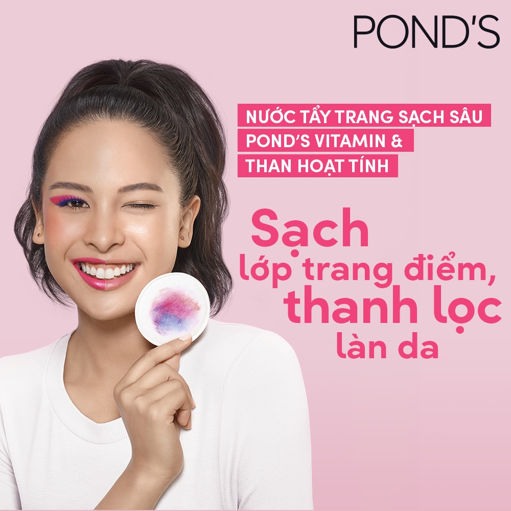 [HB GIFT] Nước tẩy trang Vitamin Pond's Micellar Water 100ml | BigBuy360 - bigbuy360.vn