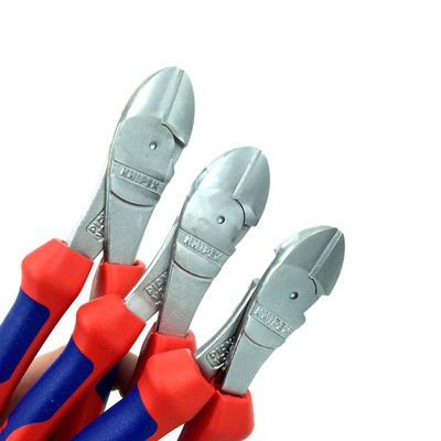 Kìm Knipex Thân Chéo Lưỡi Cắt 64 HRC, mạ chrome 74 05 160 / 74 05 180 / 74 05 200     _G7tools_