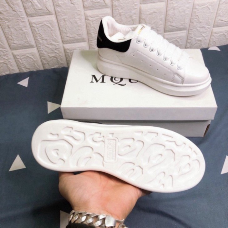 Giày Thể Thao MCQUEEN trắng nam nữ học sinh sinh viên T11 S11 | BigBuy360 - bigbuy360.vn