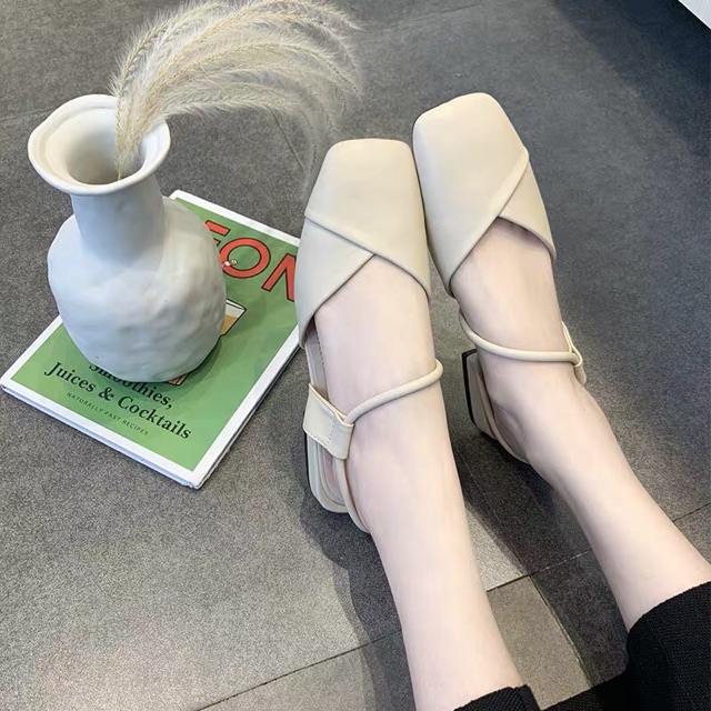 [OD] Bệt sandal mũi vuông kèm ảnh thật | BigBuy360 - bigbuy360.vn