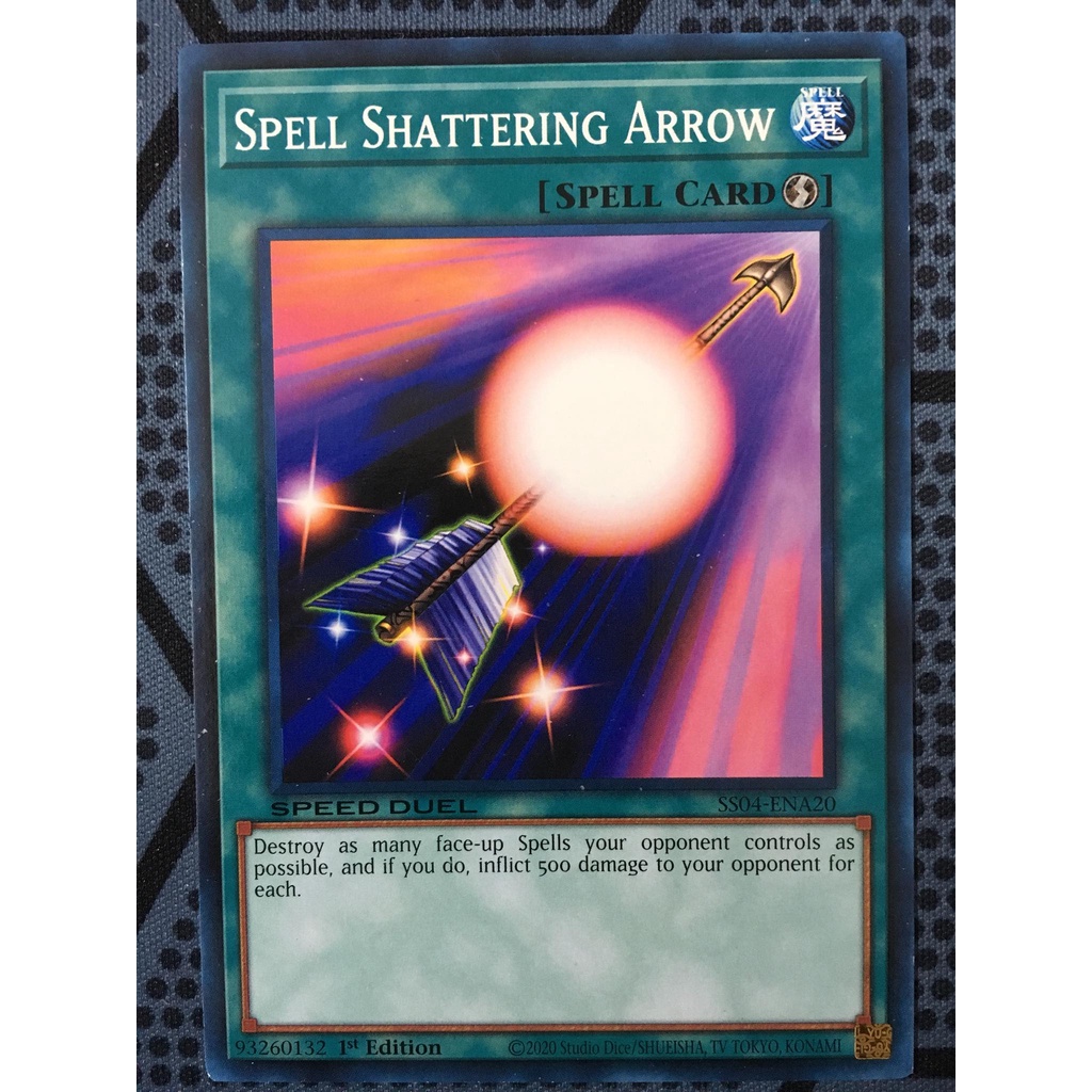 Bài yugioh speed duel - Spell Shattering Arrow - SS04-ENA20 - Common 1st Edition