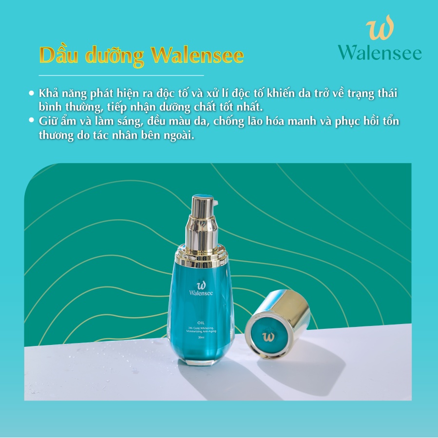 Dầu Dưỡng Phục Hồi Walensee Thải Độc Da, Dưỡng Ẩm Chuyên Sâu