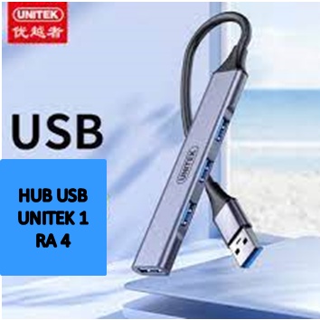 Hub chia USB 3.0 và 2.0 ra 4 cổng UNITEK H204A - Chính hãng 100% - Bảo hành 18 tháng