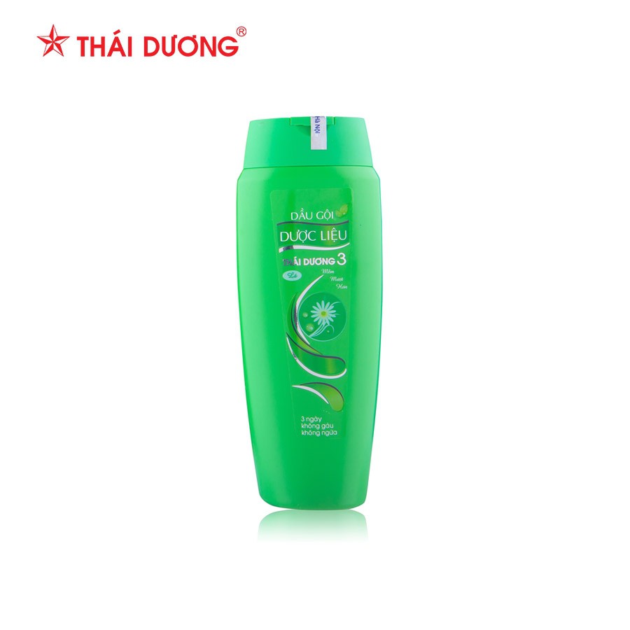 Dầu Gội và Xả Dược Liệu Thái Dương 3 (Hương Lá) - Giảm Rụng Tóc, Dưỡng Tóc (Chai 200ml/480ml/600ml/1100ml) [Chính Hãng]