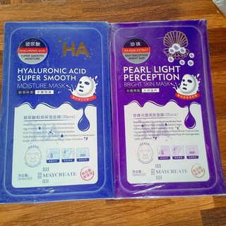 MẶT NẠ CẤP ẨM H.A. (Xanh/Tím)