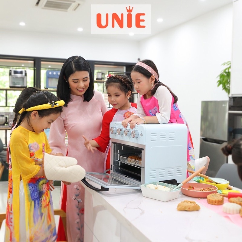 Lò nướng kiêm nồi chiên không dầu tiện lợi UNIE Q37 1700W, dung tích 25L - Hàng chính hãng
