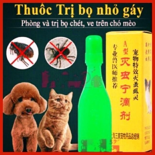 [GIAO HÀNG NHANH]  Thuốc Trị Ve Rận Bọ Chét Nhỏ Gáy Chó Mèo 💕Hiệu Quả💕