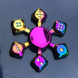 (rẻ vô địch) CON QUAY SPINNER GRADIENT Kim loại Fidget Spinner