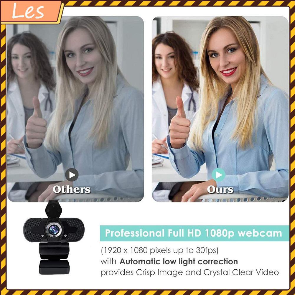 Webcam 1080p Hd 3mp Kèm Bộ Phụ Kiện | BigBuy360 - bigbuy360.vn