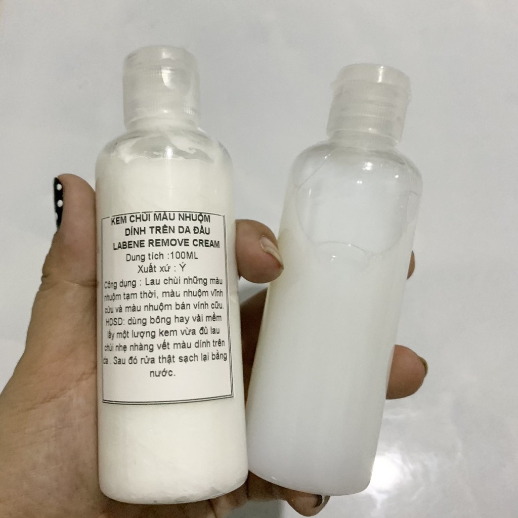 GEL CHÙI VẾT MÀU NHUỘM DÍNH TRÊN DA ĐẦU LABENE REMOVE GEL