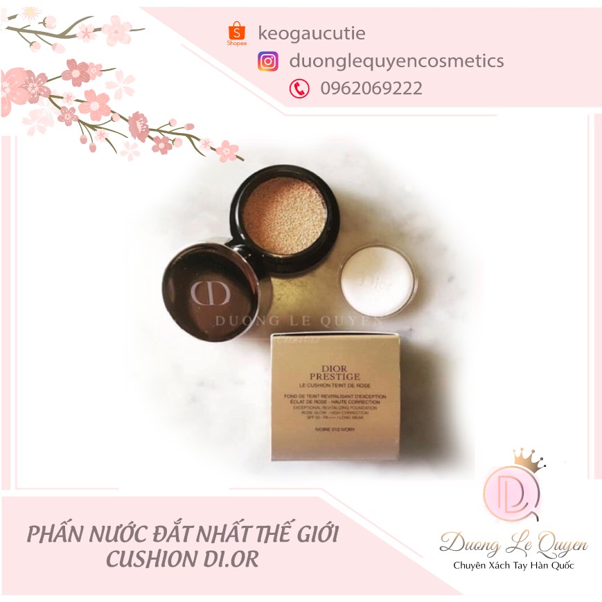 PHẤN NƯỚC ĐẮT NHẤT THẾ GIỚI - CUSHION DI.OR