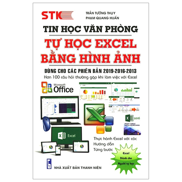 Sách - Tin Học Văn Phòng - Tự Học Excel Bằng Hình Ảnh (Tái Bản 2020)