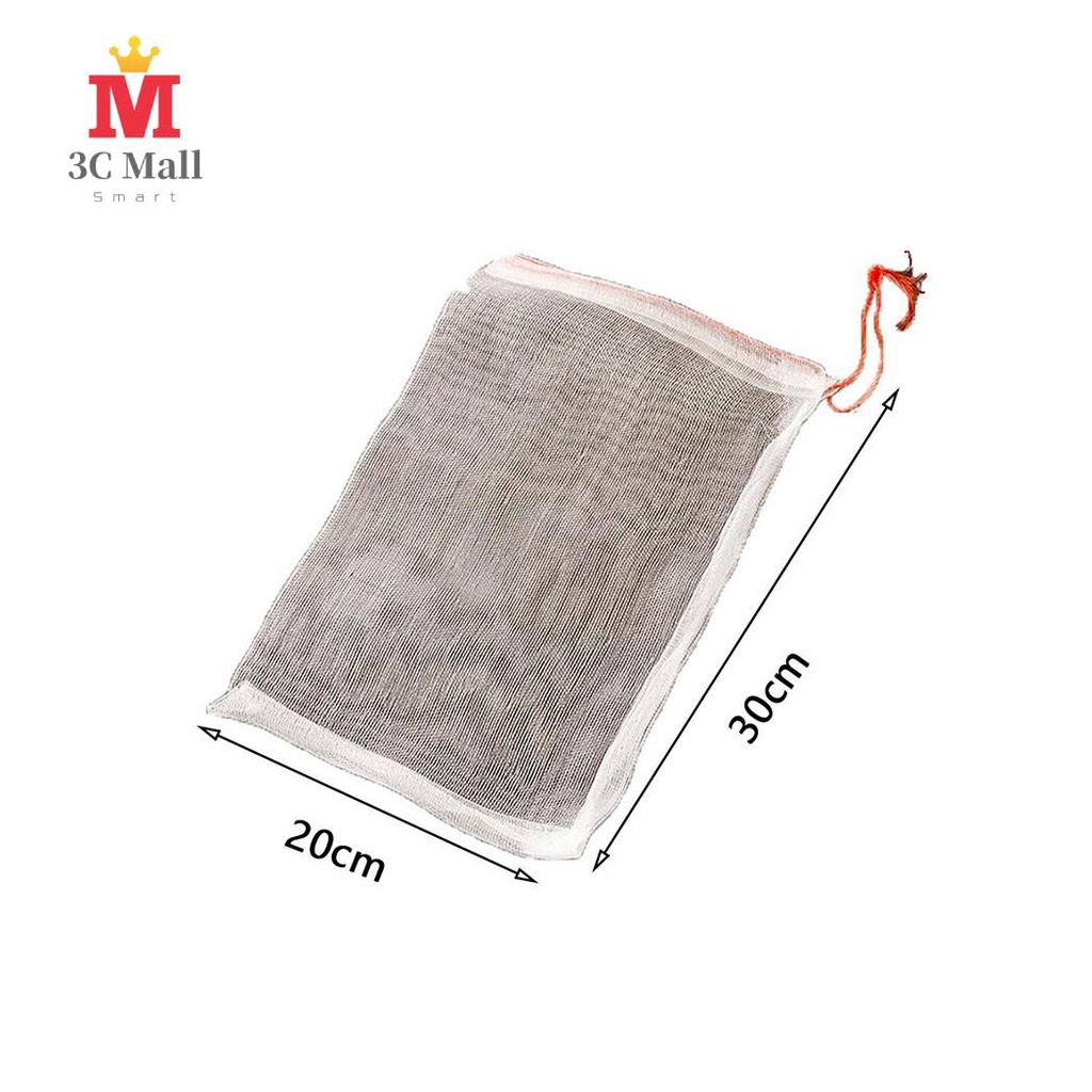 Túi Lưới Nylon Bọc Trái Cây Chống Côn Trùng 15x10cm