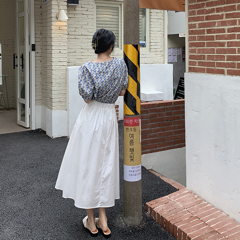 Chân Váy Dài Màu Trơn Thời Trang Hàn Quốc 43114 | BigBuy360 - bigbuy360.vn