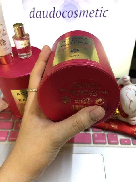 [ set ] Nước hoa Acqua Di Parma Acqua Peonia Nobile EDP 5ml + Body Cream 20ml | BigBuy360 - bigbuy360.vn
