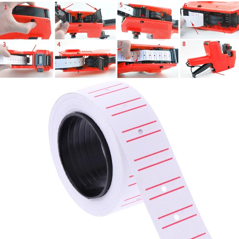 Bộ 5000 Miếng Dán Đánh Dấu Giá Màu Trắng Mx-5500 Tiện Dụng Cho Văn Phòng