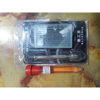 Combo kích kie, kích hoa cho phong lan (Gồm 1 bộ khoan mini, 1 duy đỏ)