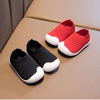Giày lười len đế cao su mềm cho bé