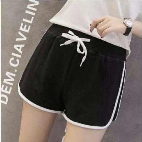 Quần Short nữ tập gym, Quần Đùi Nữ Cotton Thun Co Giãn 4 Chiều Thoải Mái Freesize Phong Cách Năng Động