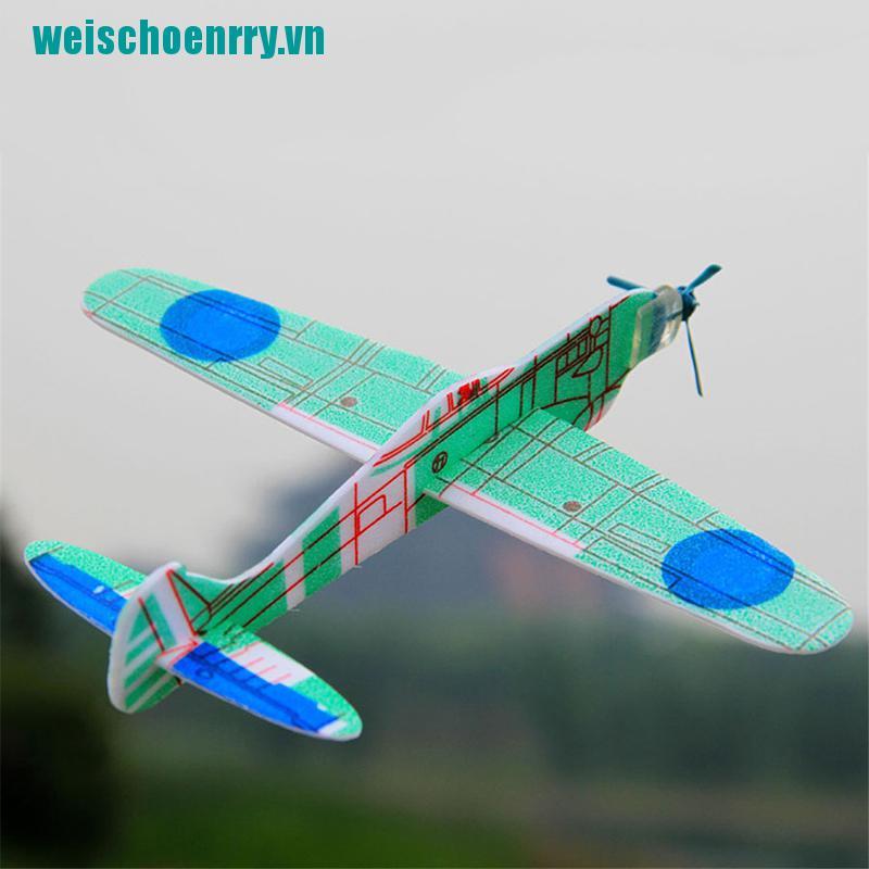 Weis♪Máy Bay Đồ Chơi Dạng Ném 19cm Cho Trẻ Em