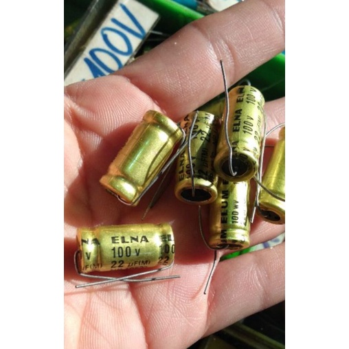5 Tụ loa ko  phân cực 22uf 100v