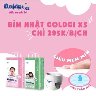 Bỉm Goldgi X5 Nhật