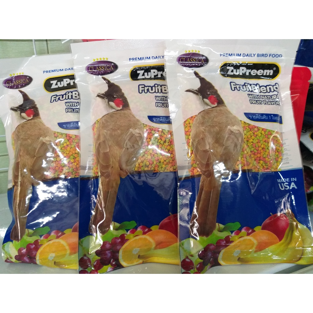 Hạt trái cây zupreem Mỹ cho chào mào gói 100g