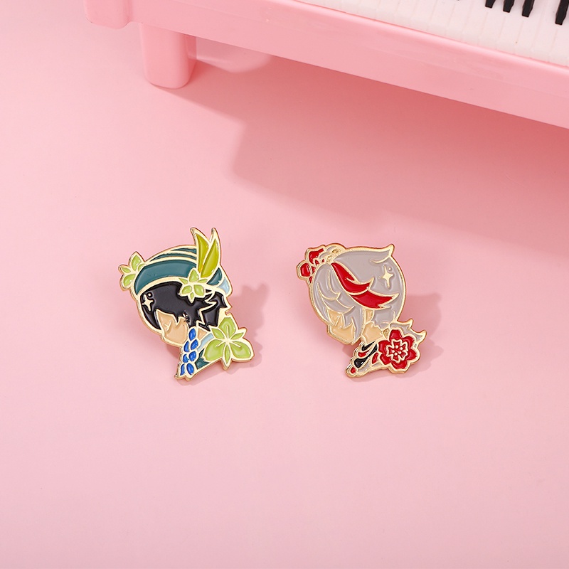 Huy Hiệu Cài Áo Hình Nhân Vật Anime Đáng Yêu