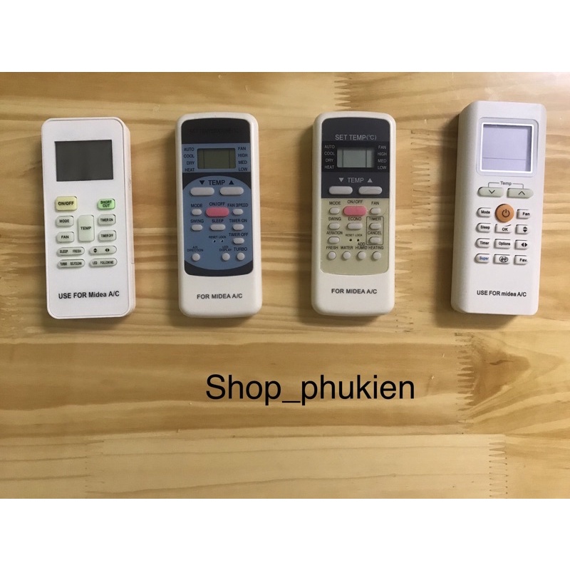 Remote máy lạnh Midea - Điều khiển điều hoà Midea