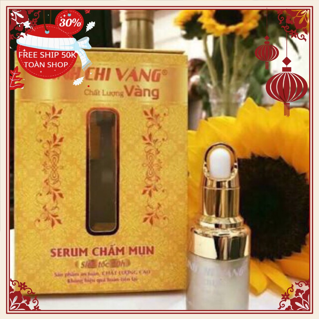 Serum chấm mụn linh chi vàng