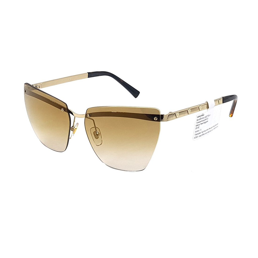 Kính mát nam nữ thời trang Versace VE2190 chính hãng, thiết kế dễ đeo bảo vệ mắt