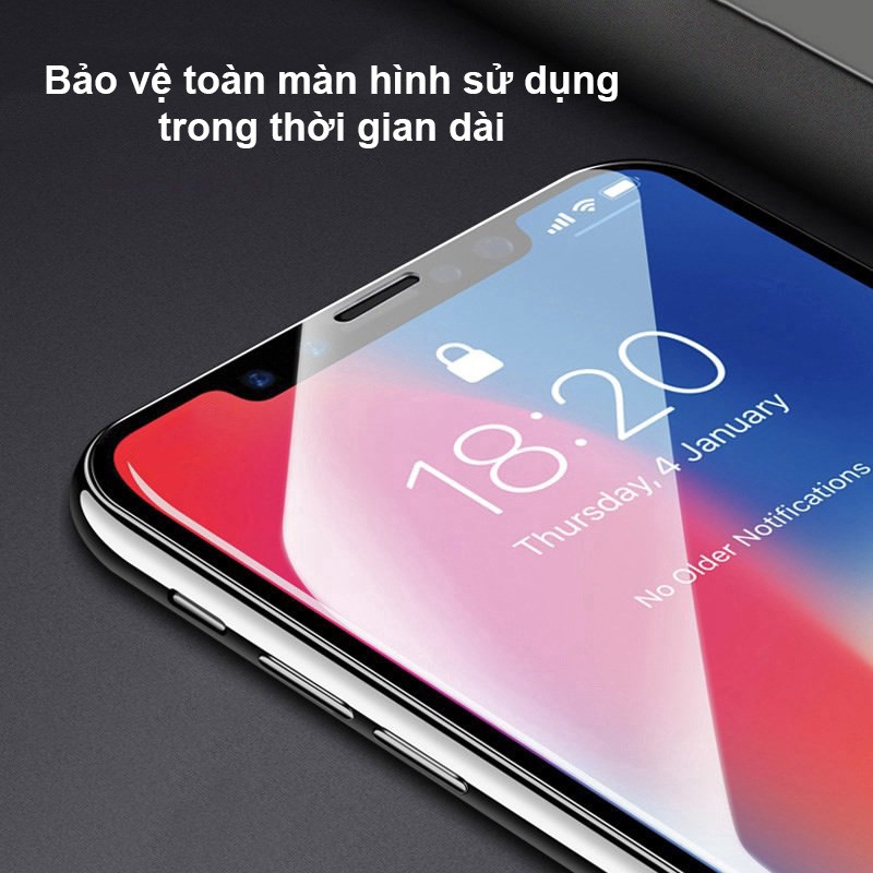 Kính cường lực HD Pro full màn hình 7+/8+/X/XR/XS/XS Max/11/11 Pro Max/12/12/13 Pro Max Rồng Đỏ Mobile